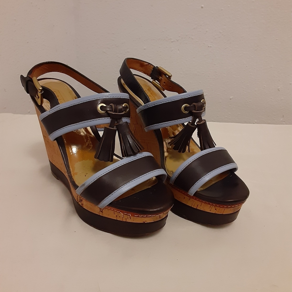 Coach platform wedges